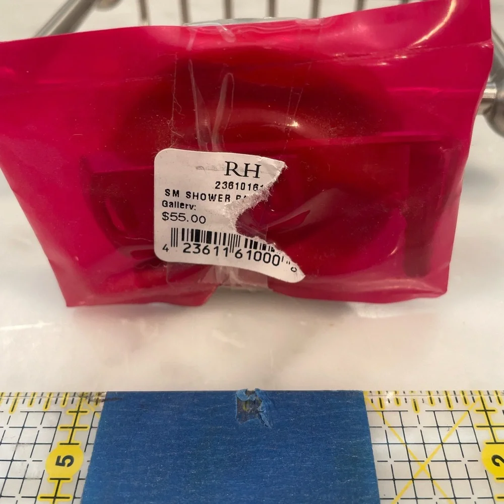 Restoration hardware shower basket